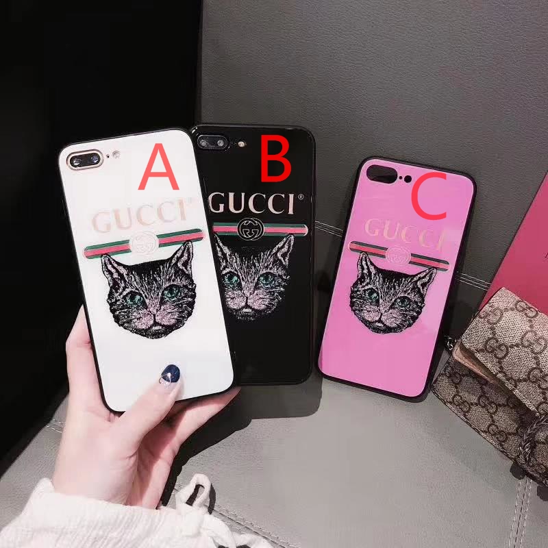 Gucci iphone6-7-8-plus-X Cell prefect phone case ASS01075