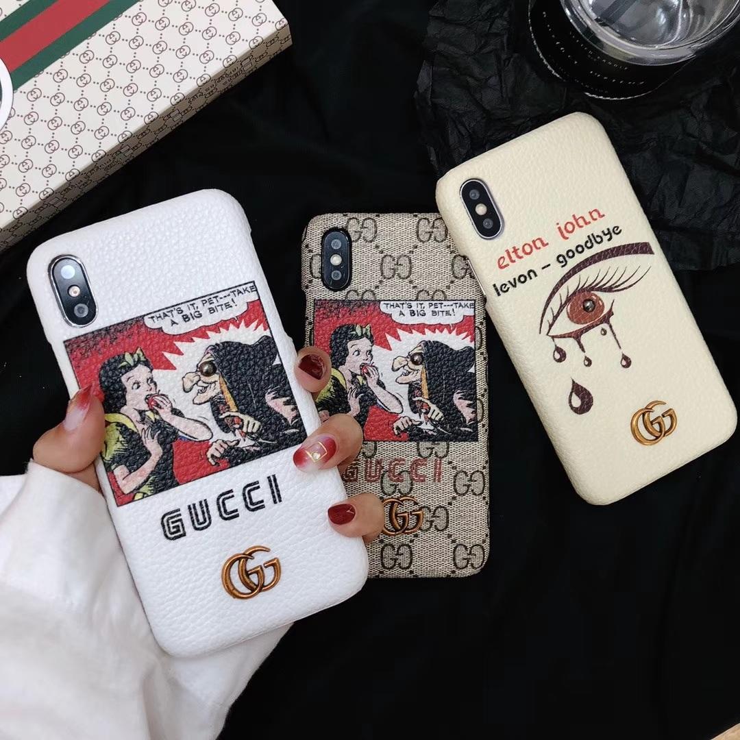 Gucci iphone6-7-8-plus-X Cell prefect phone case ASS01069