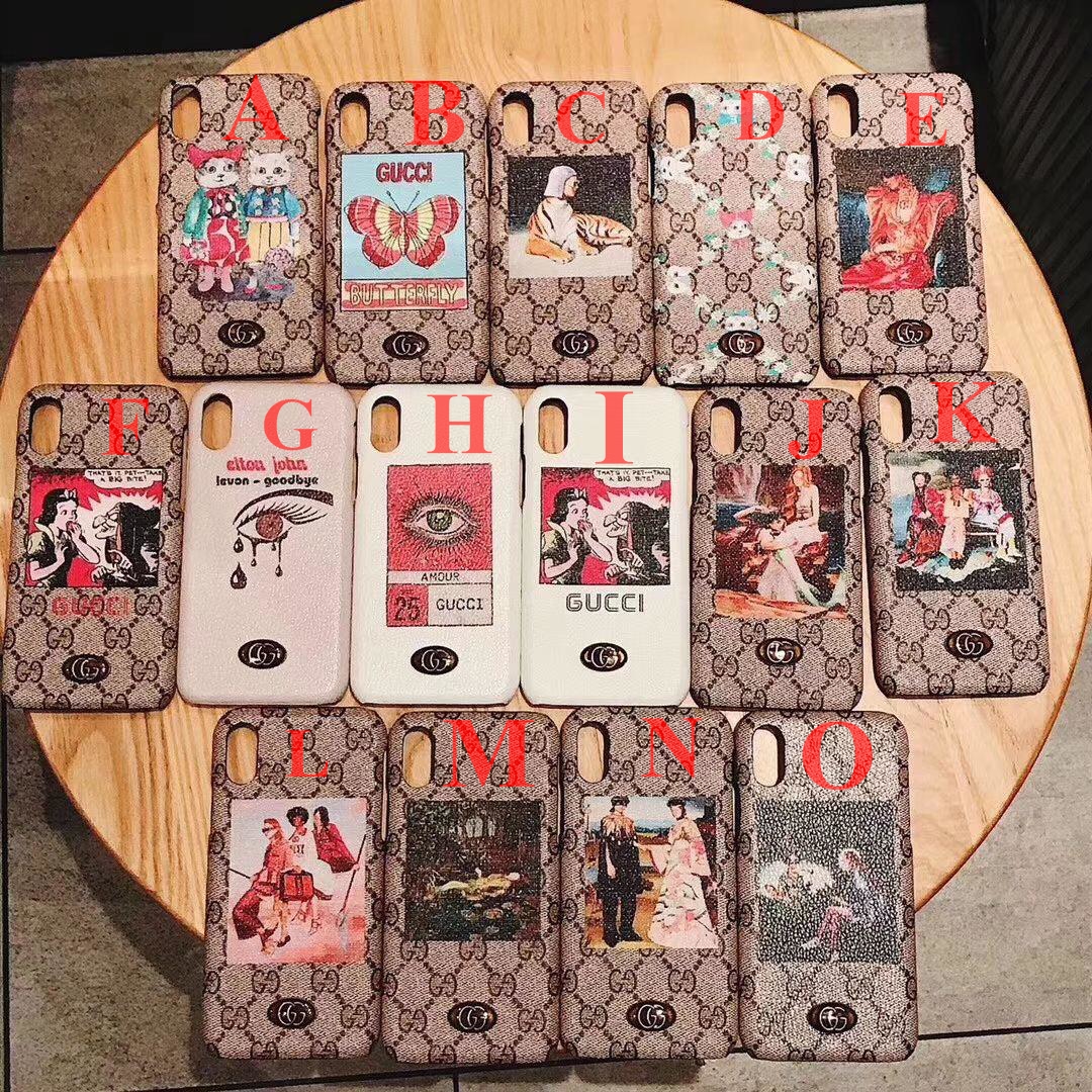 Gucci iphone6-7-8-plus-X Cell prefect phone case ASS01063