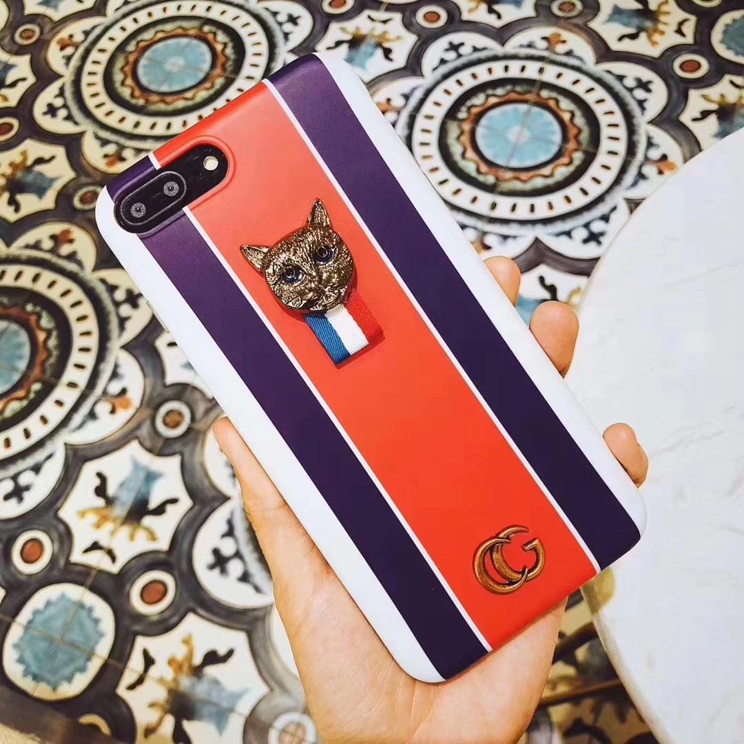 Gucci iphone6-7-8-plus-X Cell prefect phone case ASS01062