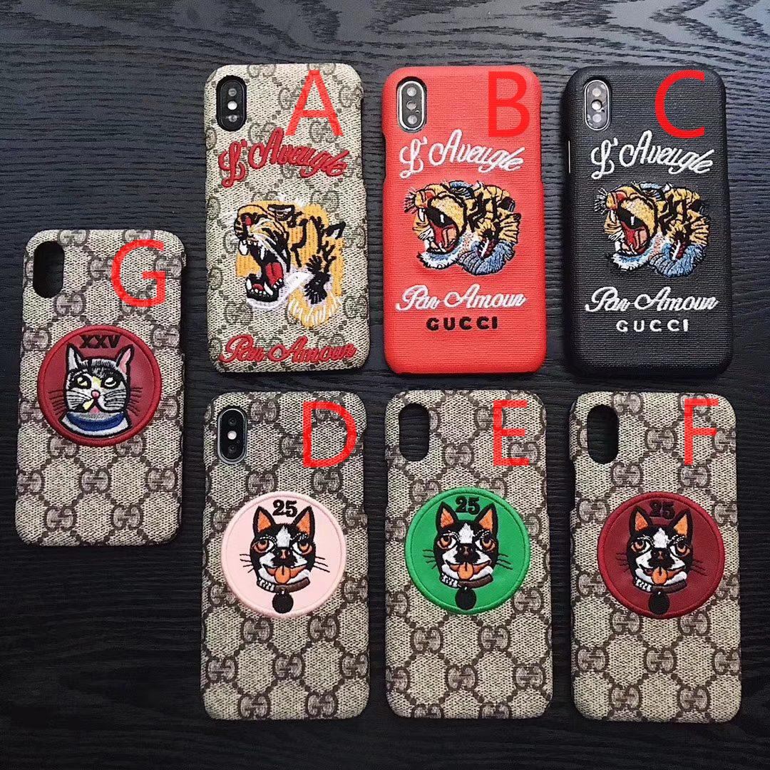 Gucci iphone6-7-8-plus-X Cell High Quality phone case ASS01058