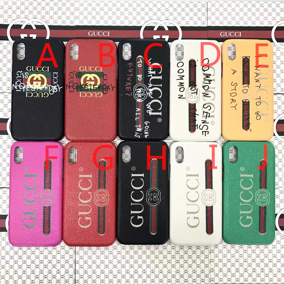 Gucci iphone6-7-8-plus-X Cell High Quality phone case ASS01055