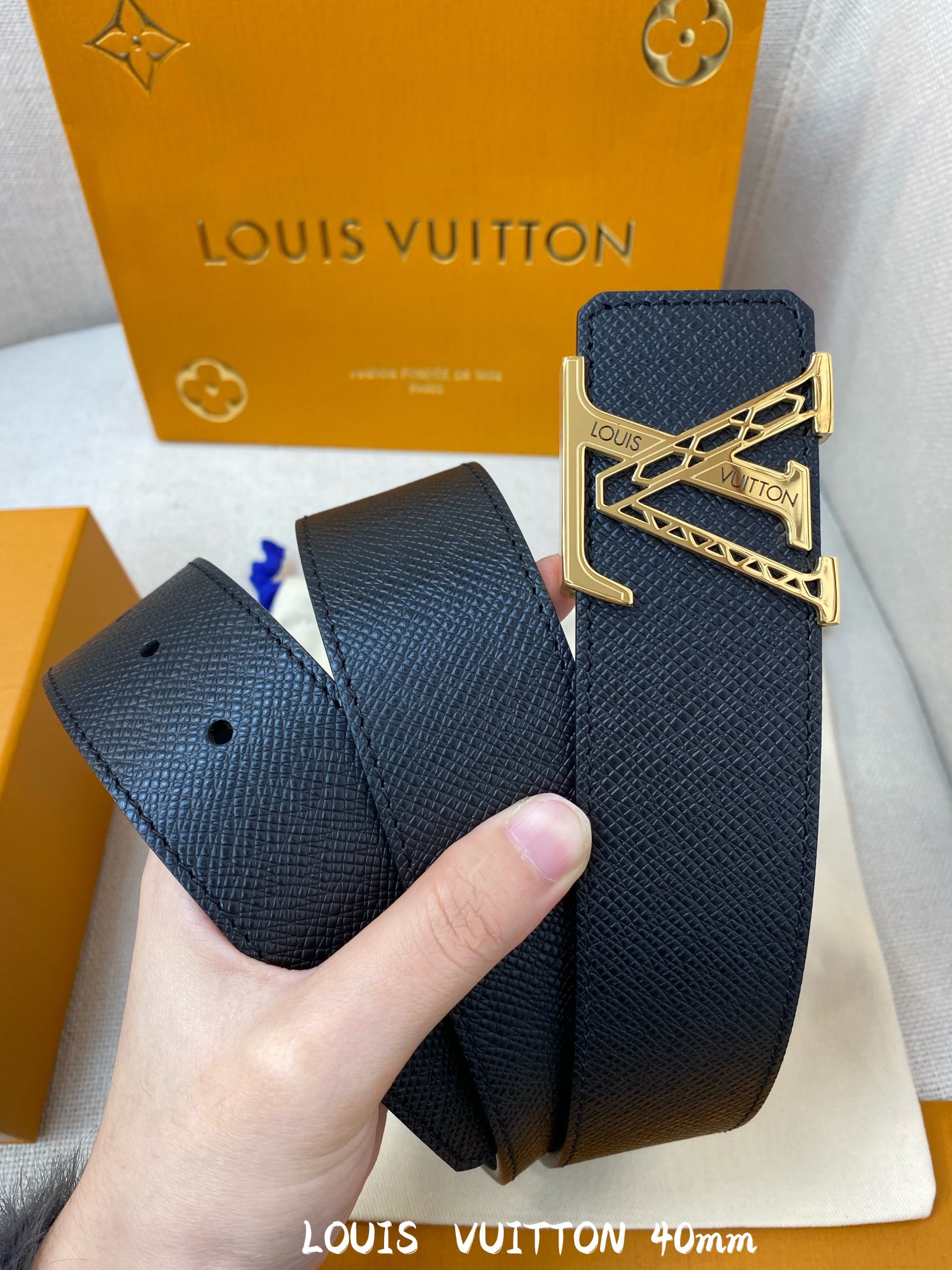 Louis Vuitton Belt in Black