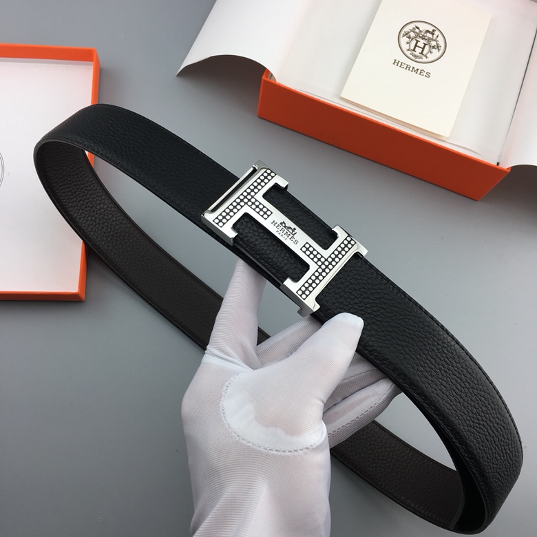 Hermes Belt in Black