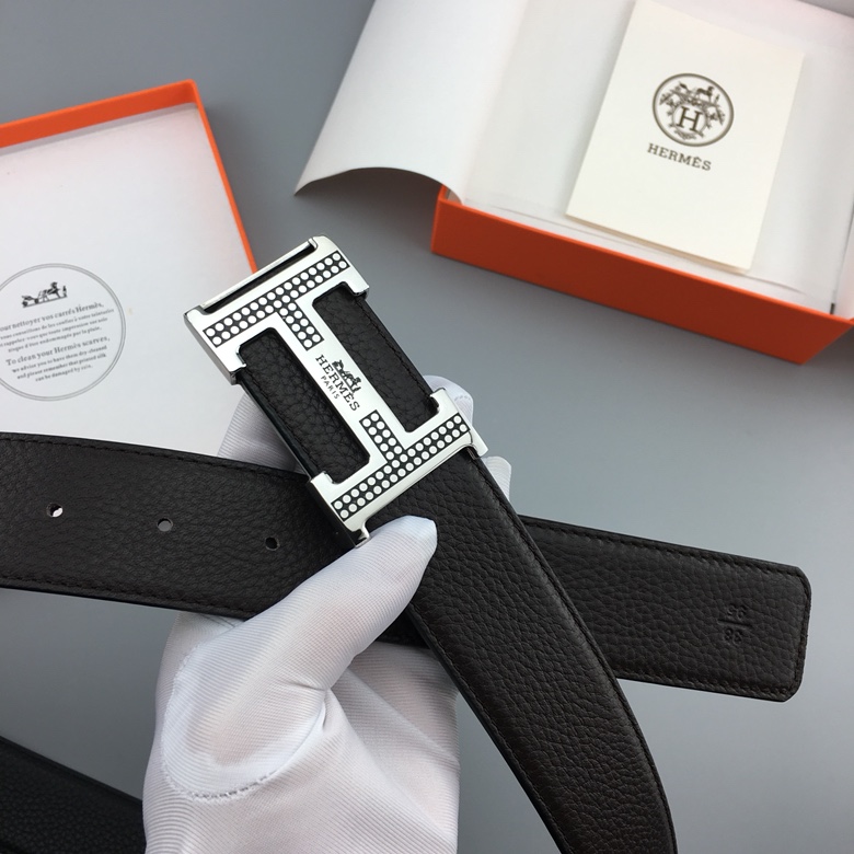 Hermes Belt in Black