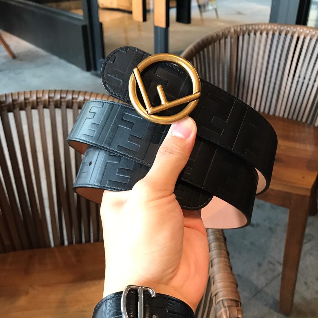 Gold Fendi buckle belt ASS02058