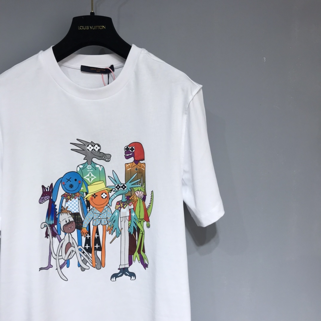 LV  2021 Spring New Tshirt