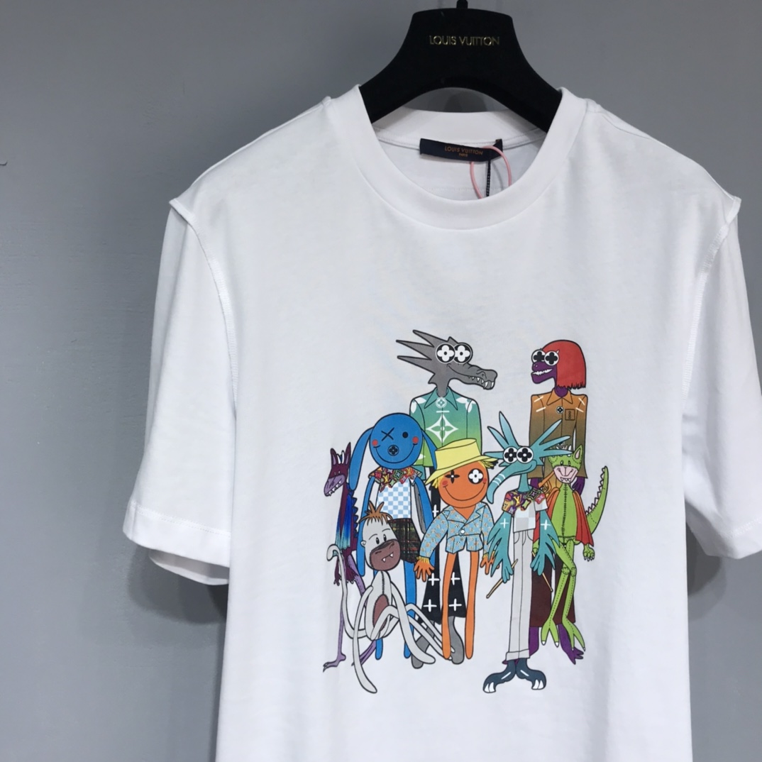 LV  2021 Spring New Tshirt