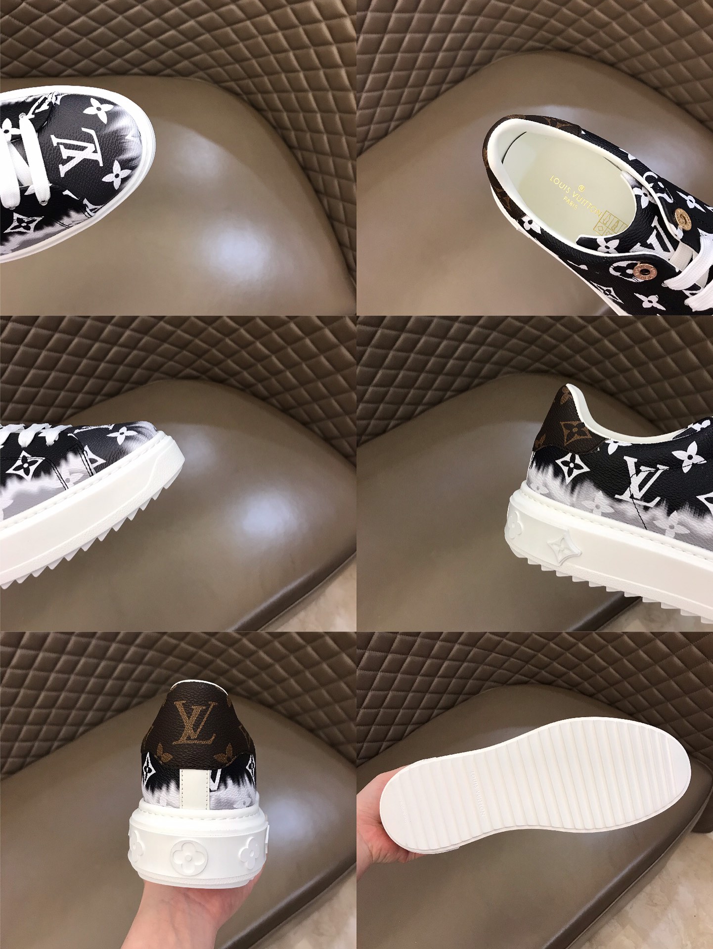 lv Sneaker Luxembourg in Black