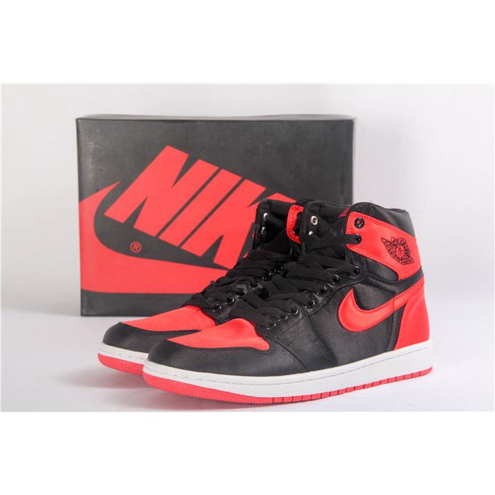 High Quality Air Jordan 1 Satin Banned Mens Sneakers 3FA87F6FDD5B