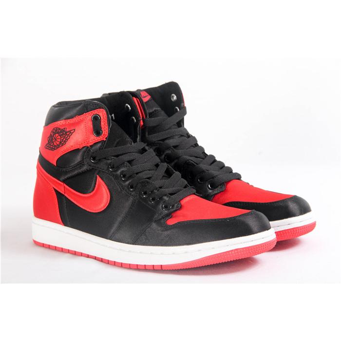 High Quality Air Jordan 1 Satin Banned Mens Sneakers 3FA87F6FDD5B