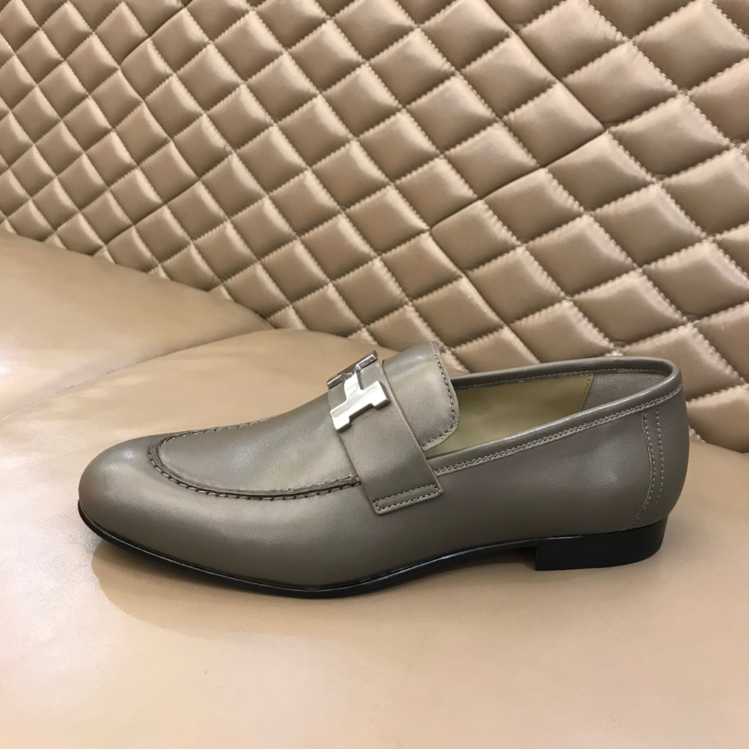 Hermes Loafer Paris in Gray