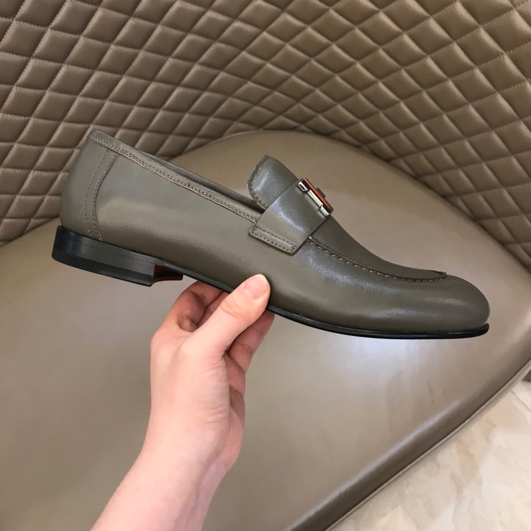 Hermes Loafer Paris in Gray