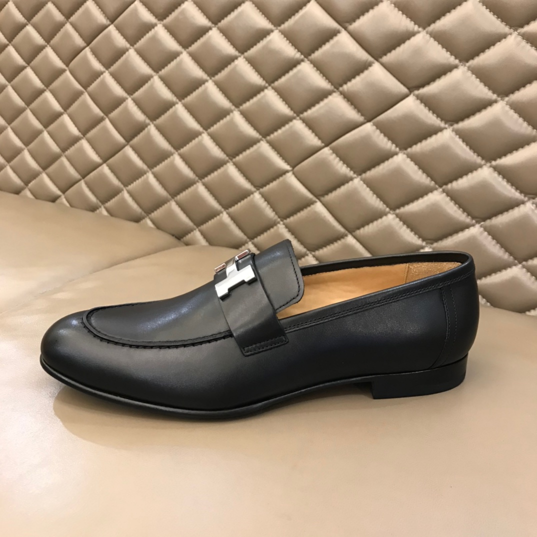 Hermes Loafer Paris in Black