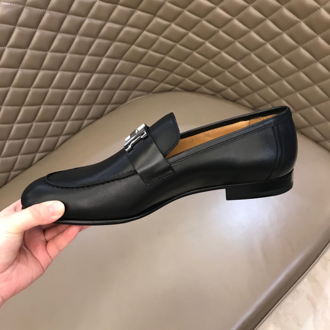 Hermes Loafer Paris in Black