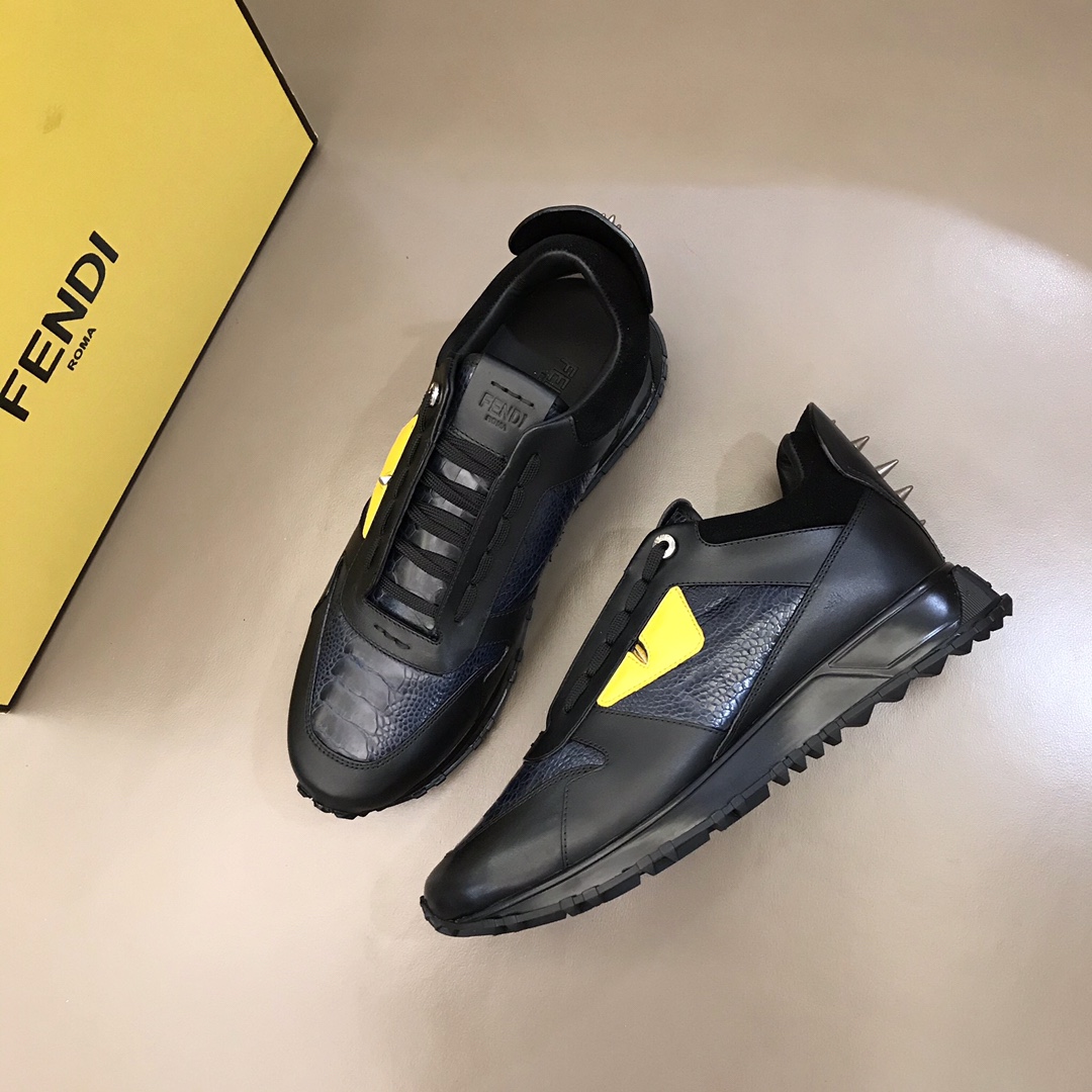 Fendi Sneaker Bag Bugs in Black