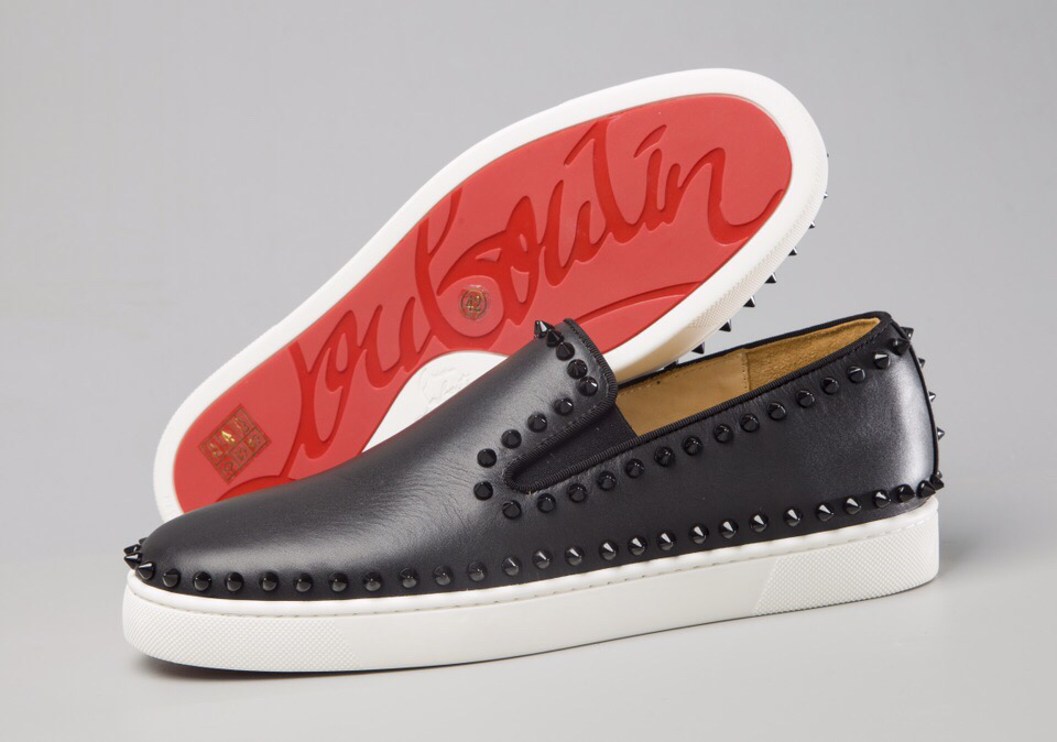 Christian Louboutin Sneaker Pik Boat Mens Flat