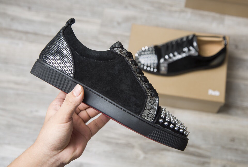 Christian Louboutin Sneaker Junior Spikes Flat