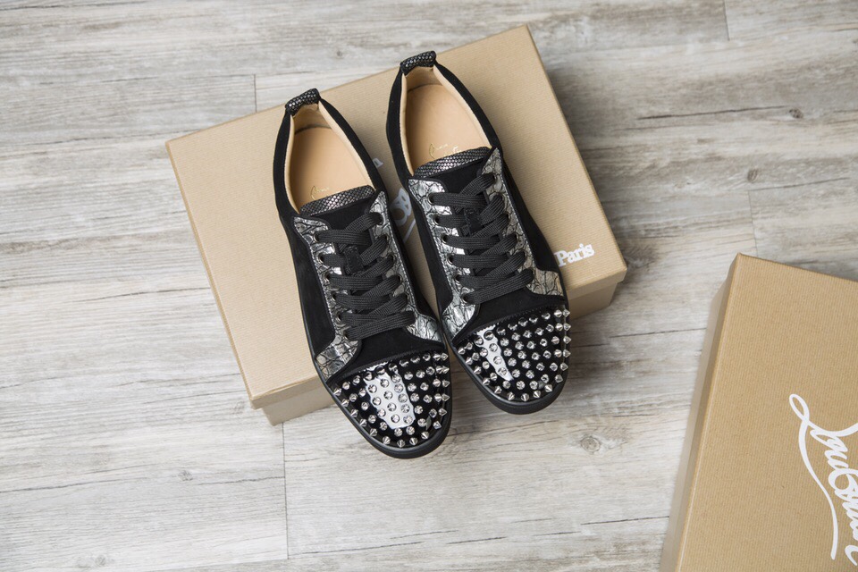 Christian Louboutin Sneaker Junior Spikes Flat