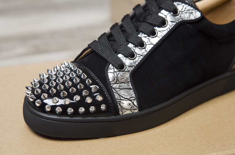 Christian Louboutin Sneaker Junior Spikes Flat