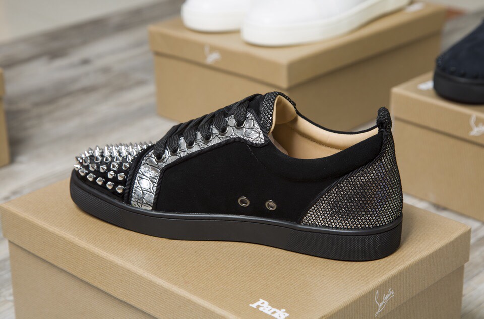 Christian Louboutin Sneaker Junior Spikes Flat