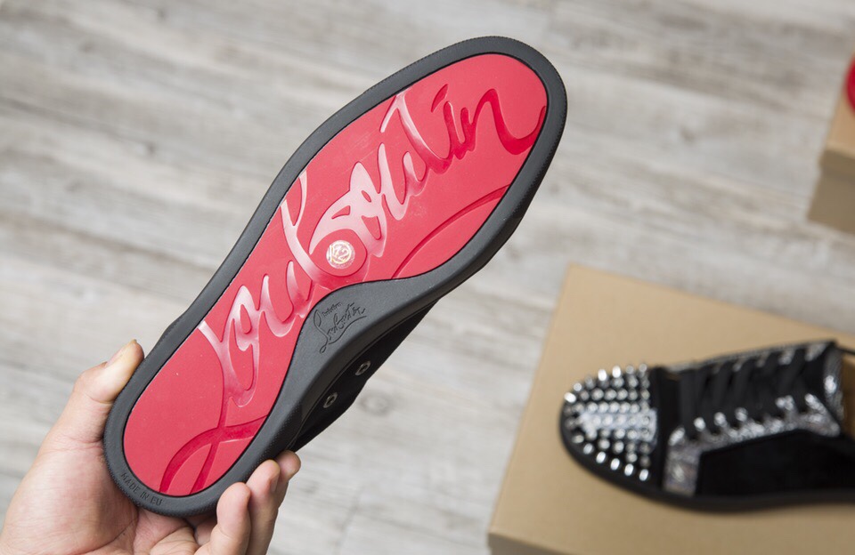 Christian Louboutin Sneaker Junior Spikes Flat