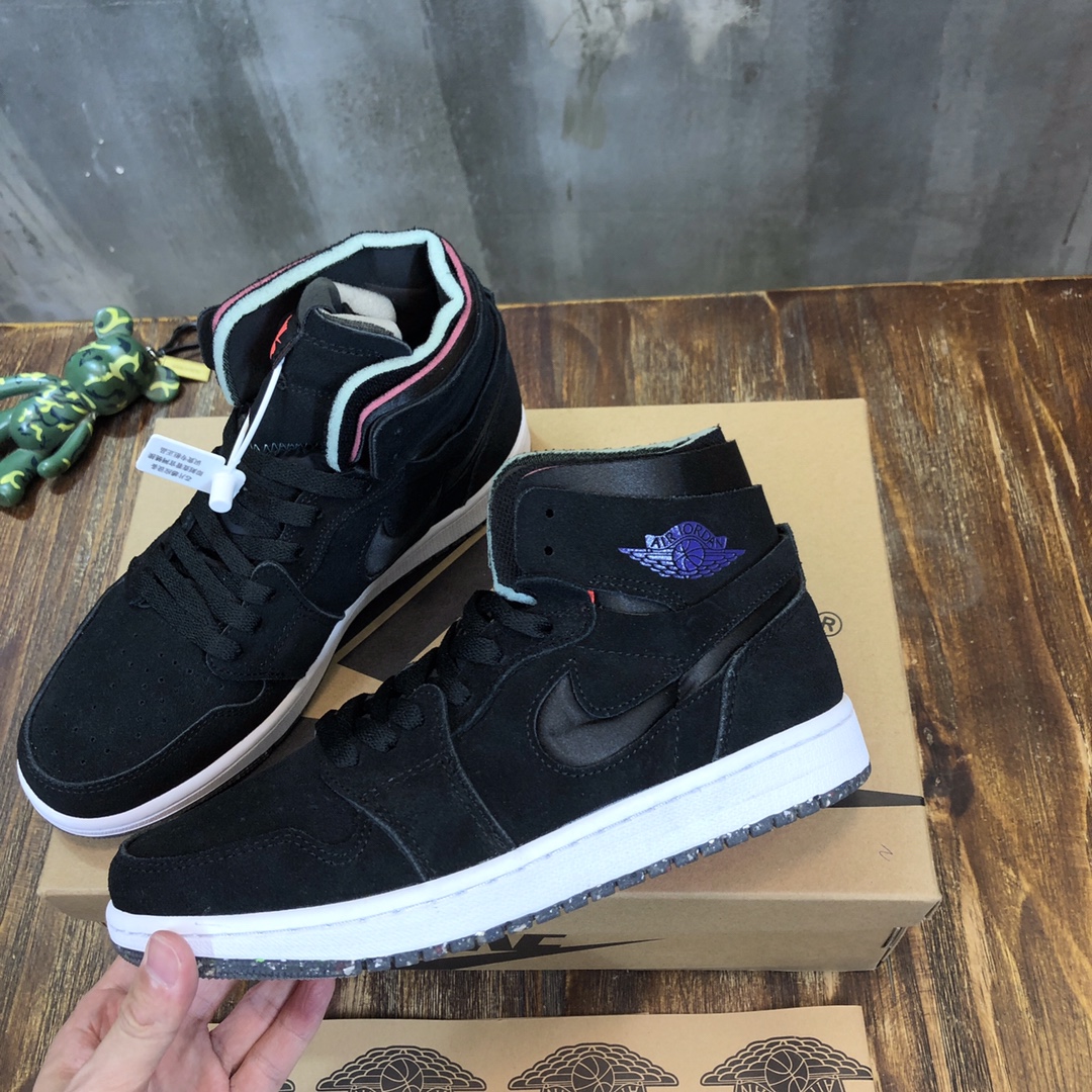 Air Jordan 1 High Zoom  CMFT “Court Purple” Sneaker