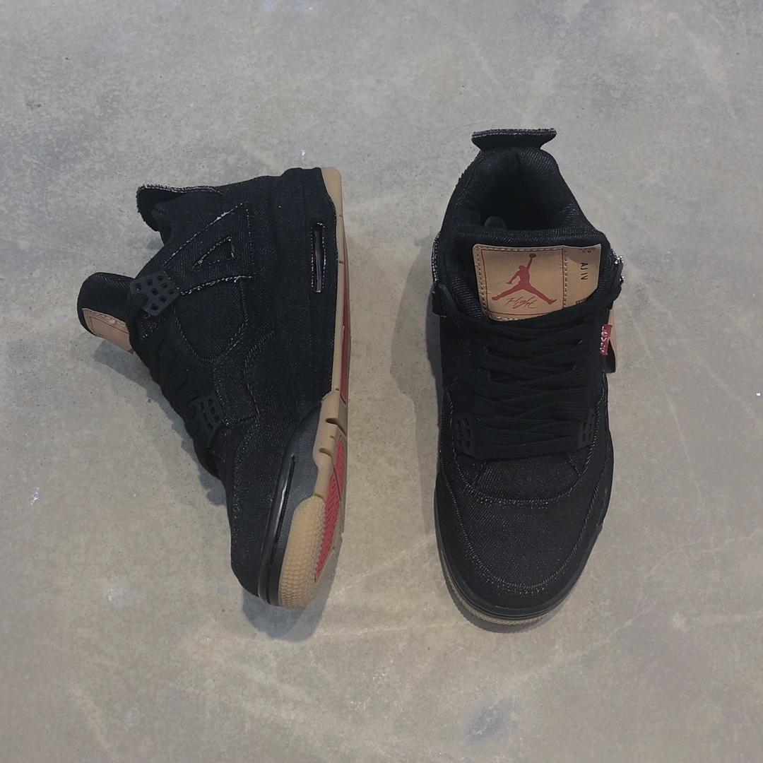 Levi’s×Air Jordan 4 AJ4 AO2571-001 Sneaker MS09067