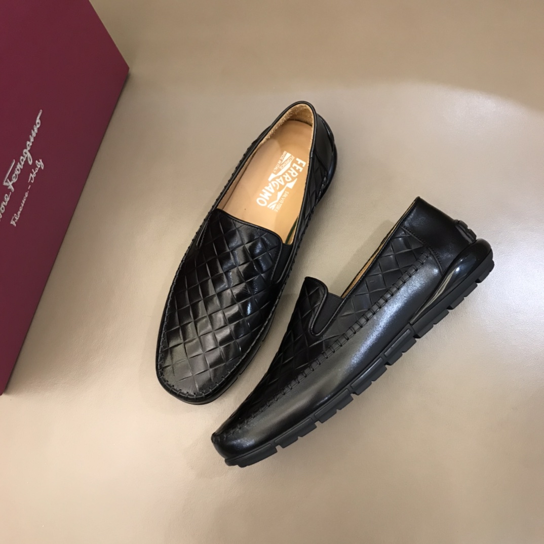 Salvatore Ferragam Dress shoe Loafer in Black