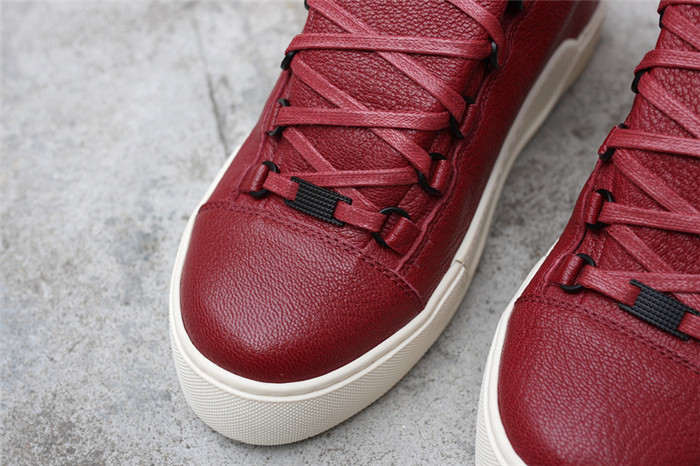 High Quality Balenciaga Holiday Collection High Sneakers Red