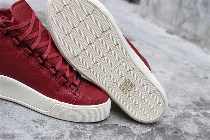 High Quality Balenciaga Holiday Collection High Sneakers Red