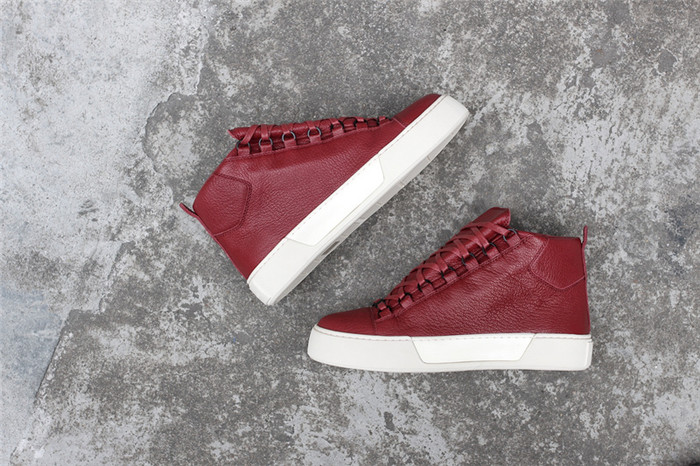 High Quality Balenciaga Holiday Collection High Sneakers Red