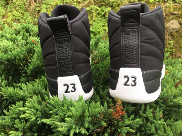 High Quality Air Jordan 12 “Black Nylon” Waterproof From PK