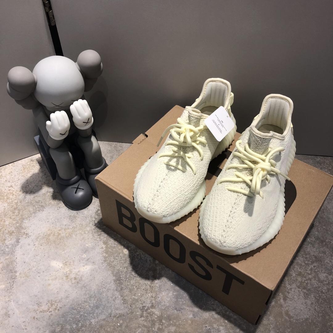 Adidas Yeezy Boost 350 V2  Ice Yellow Shoes MS09013