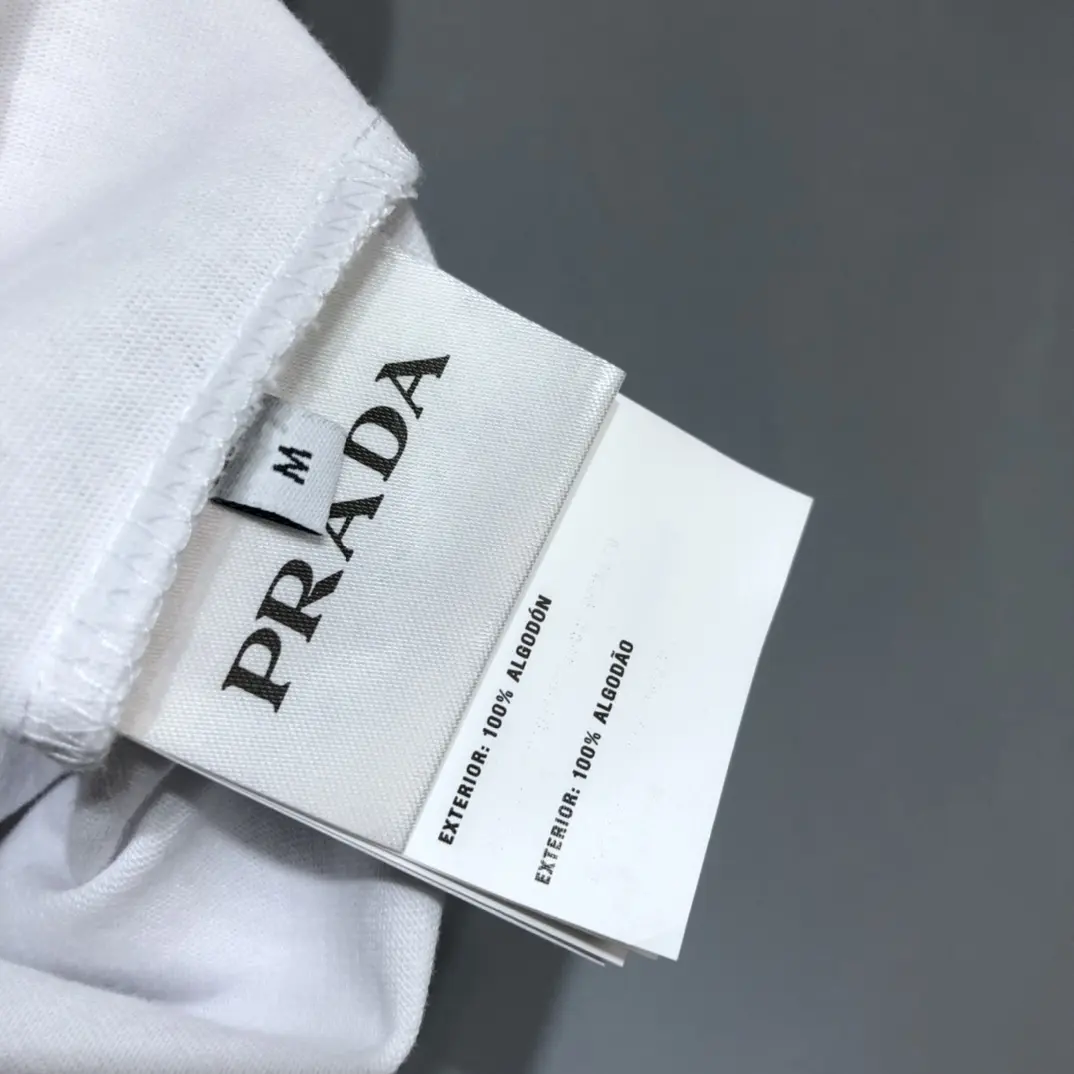 PRADA 2022SS fashion T-shirt in white