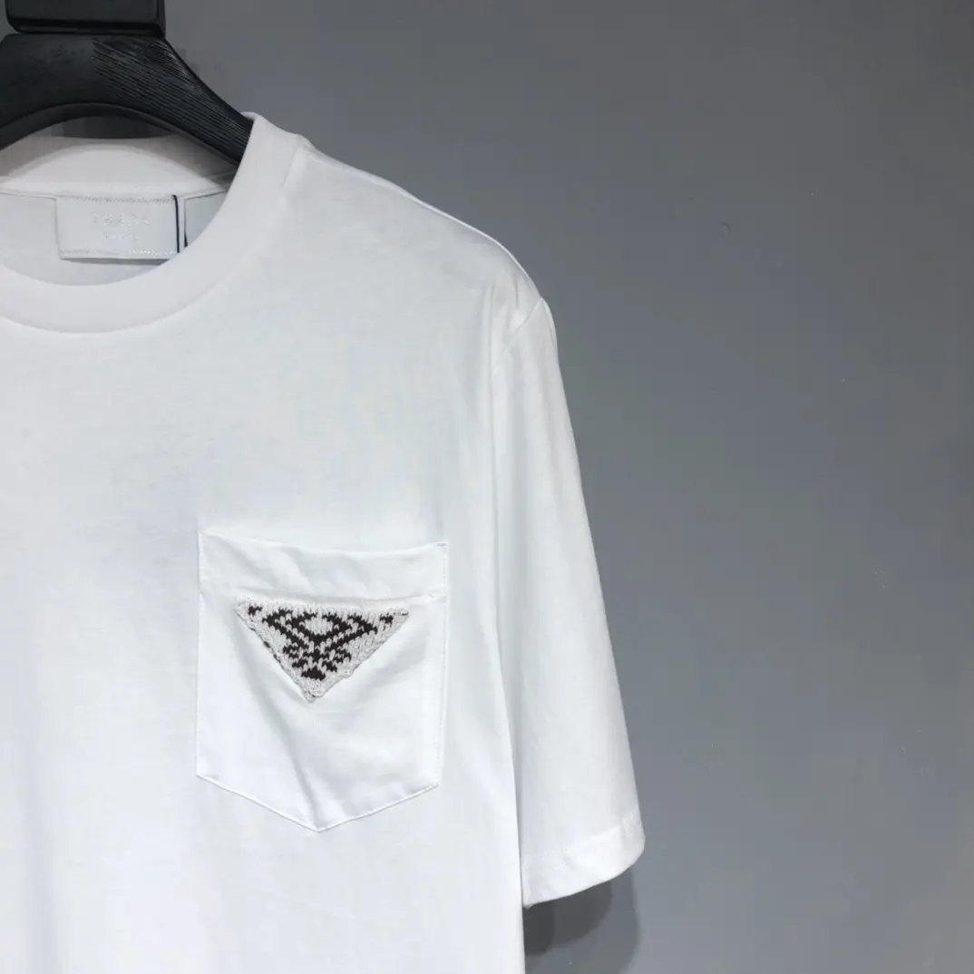 PRADA 2022SS fashion T-shirt in white