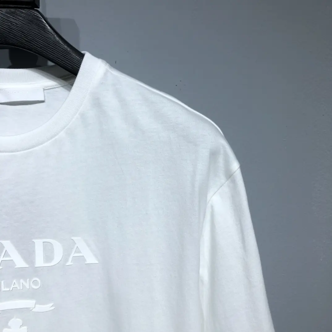 PRADA 2022SS fashion T-shirt in white