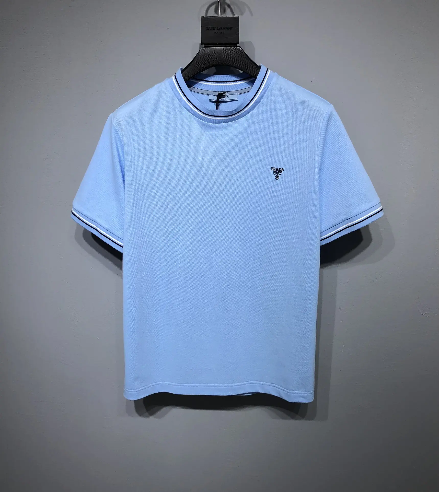 PRADA 2022SS fashion T-shirt in blue