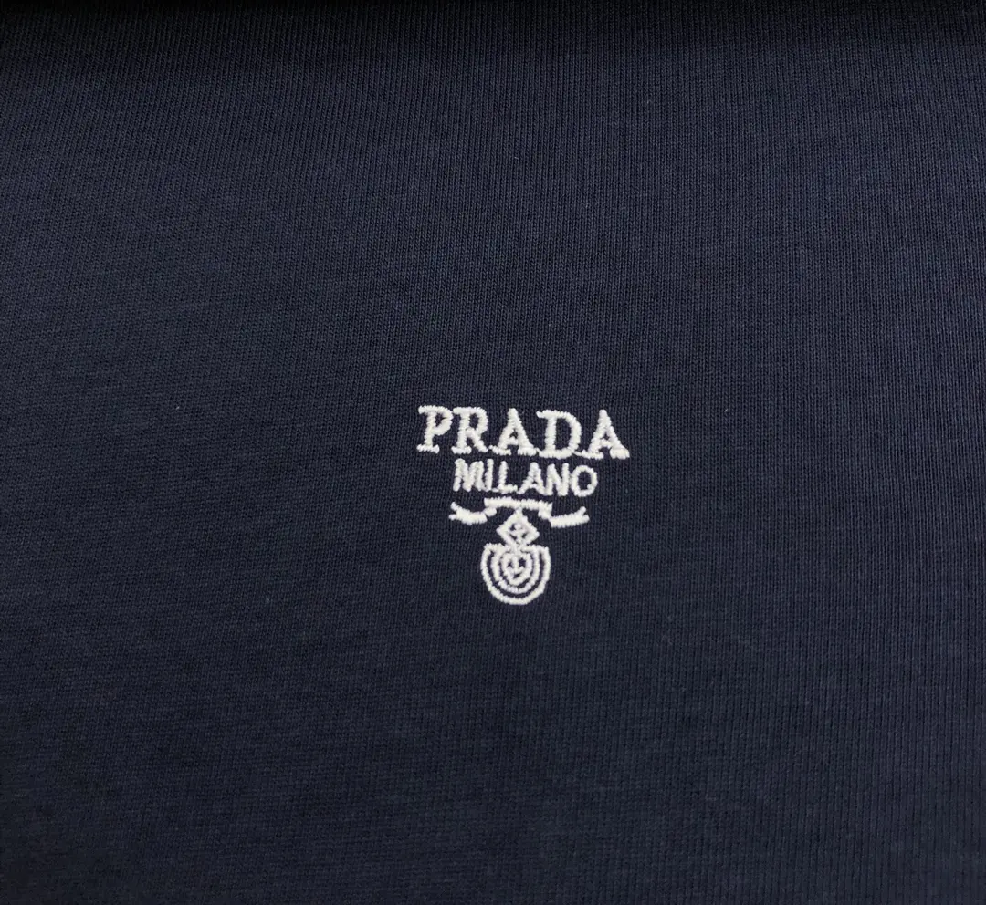 PRADA 2022SS fashion T-shirt in black