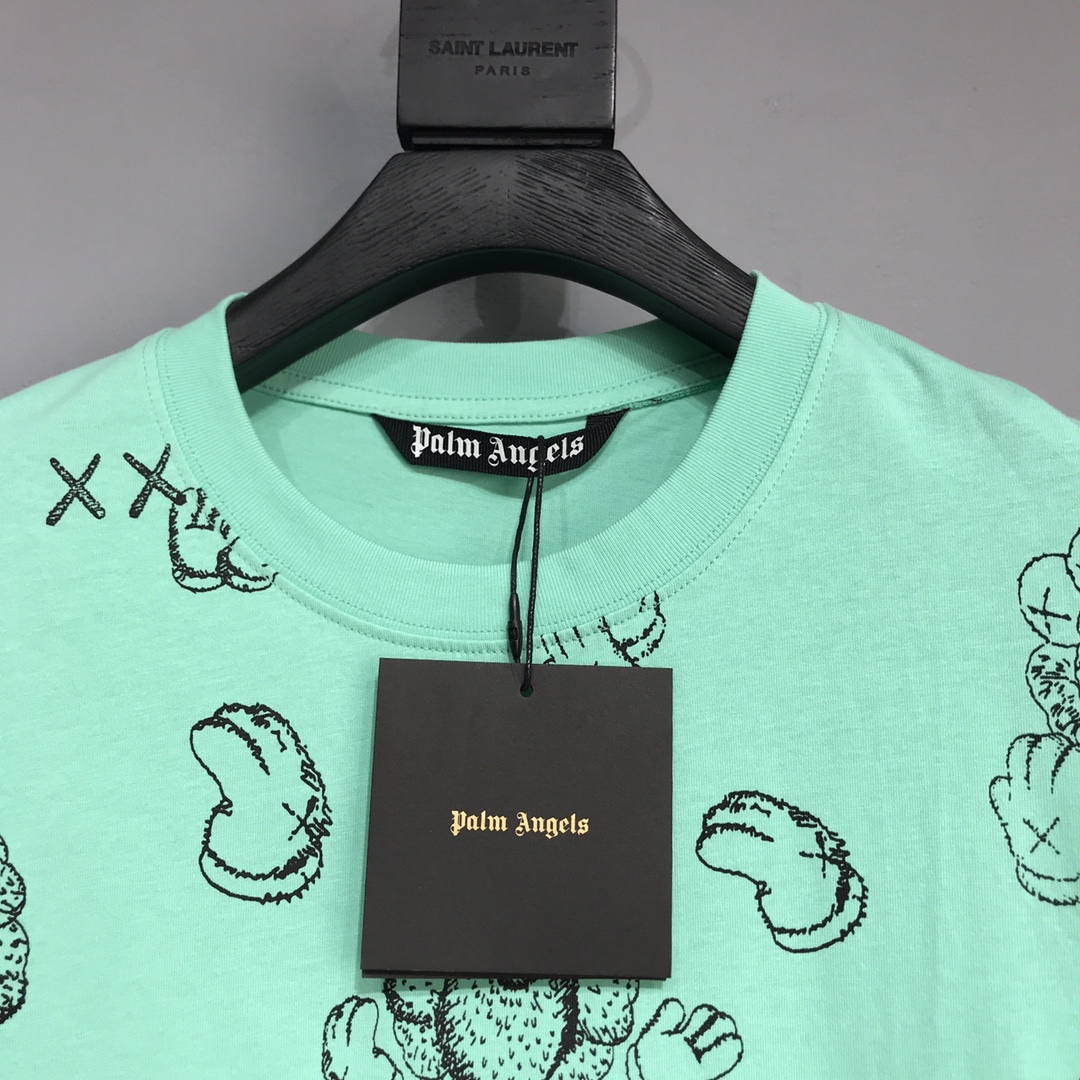 PALM ANGELS & KAWS 2021SS T-shirt