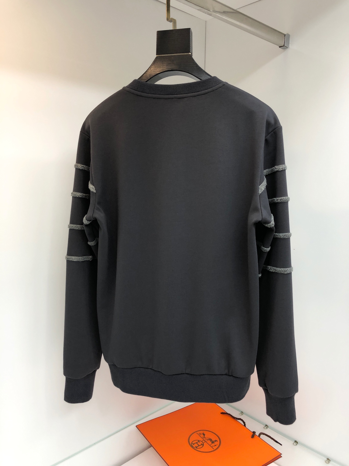 Hermes Sweatshirt Wool in Black