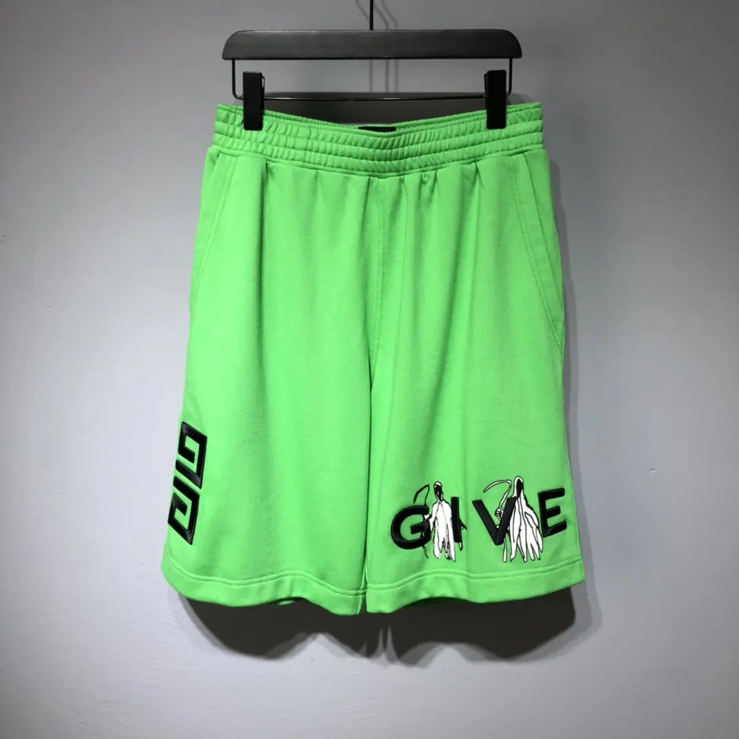 GIVENCHY 2022SS fashion shorts in green