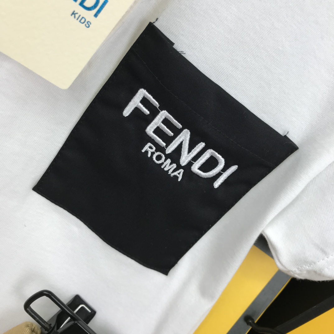 Fendi 2022 Polo Shirt and Shorts Set