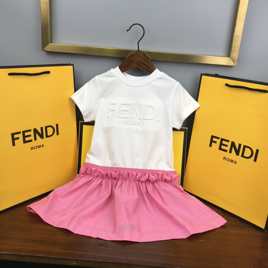 Fendi 2022 Classic Girl Dress