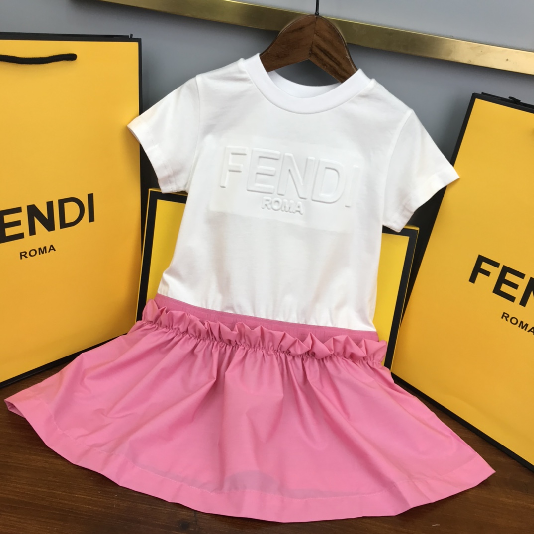 Fendi 2022 Classic Girl Dress