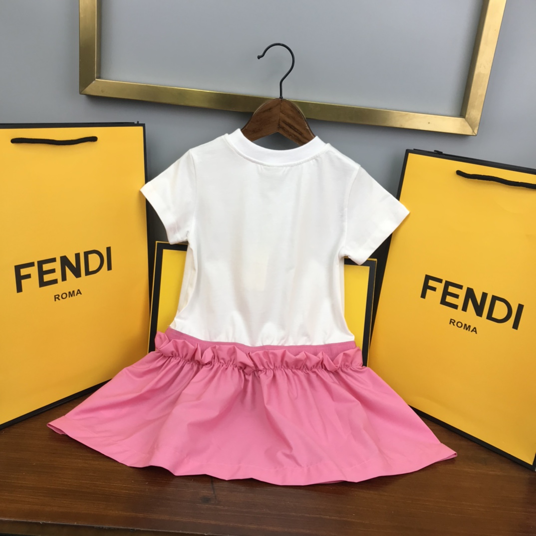 Fendi 2022 Classic Girl Dress