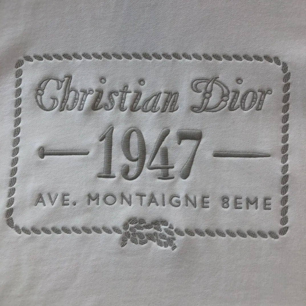 Dior 2022FW fashion 1947 hoodies in white