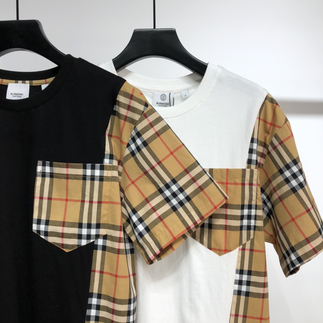 Burberry T-shirt Location Print Cotton Oversized