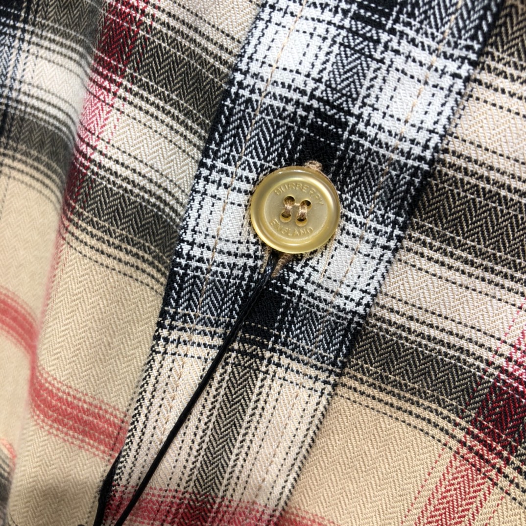 Burberry Shirt Check Cotton Poplin