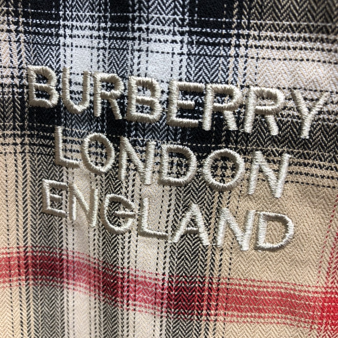 Burberry Shirt Check Cotton Poplin